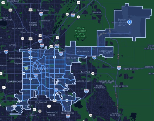 MapBrief™ - Jogging a Mile in Each of Denver’s 78 Neighborhoods to Break 26 Years of Spatial Habits